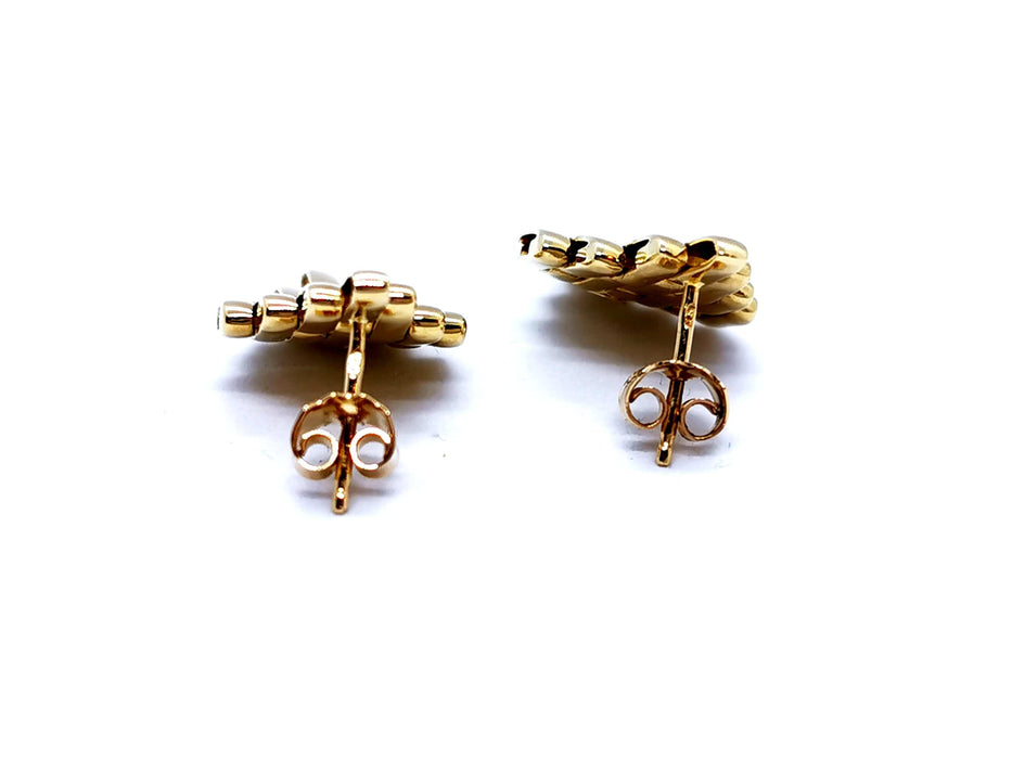 Boucles d'oreilles Boucles d'oreilles Grain de riz Or jaune 58 Facettes 951103CN