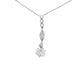 Necklace Art Deco style necklace in white gold platinum and diamonds. 58 Facettes 30602