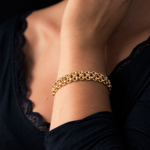 Bracelet Bracelet ancien or ciselé 58 Facettes 20-224