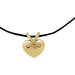 Chaumet Pendant Pendant, “Coeur Liens”, yellow gold and diamonds. 58 Facettes 30443