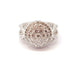 Bague Bague or blanc 18 carats diamants 58 Facettes