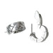 Earrings Chanel “Matelassé” earrings in white gold. 58 Facettes 30634