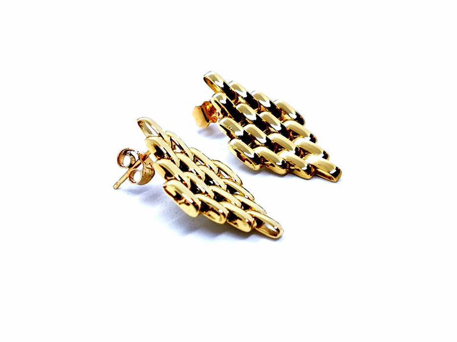 Boucles d'oreilles Boucles d'oreilles Grain de riz Or jaune 58 Facettes 951103CN