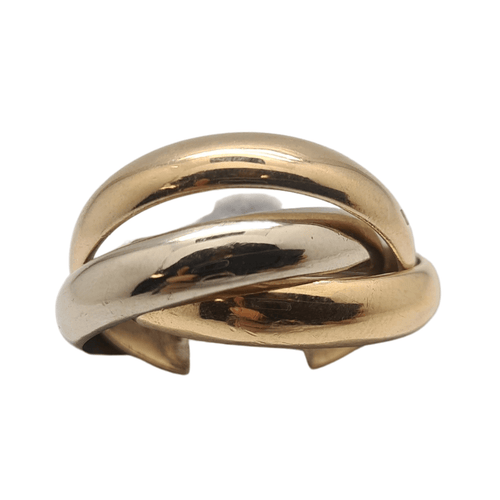 Bague 53 Bague tricolore en Or 58 Facettes