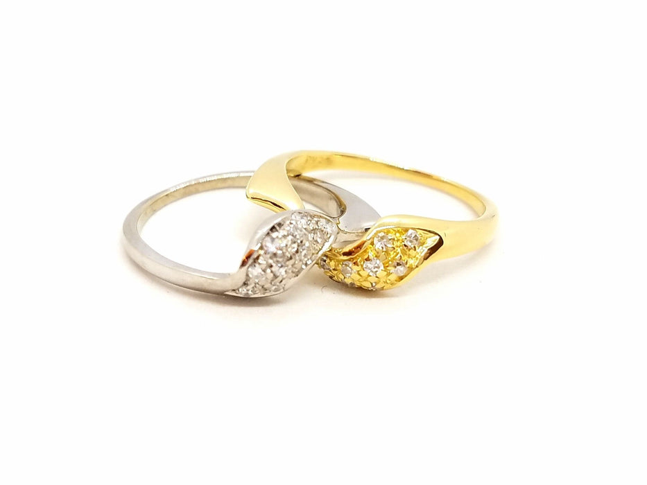 Bague 52 Bague Or blanc Diamant 58 Facettes 720127CN