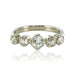 Ring 53 Old diamond garter ring 58 Facettes 18-071-53-1
