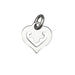 O.J.PERRIN "Heart Legends" white gold pendant. 58 Facettes 30354