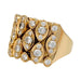 Cartier "Diadea" ring in yellow gold and diamonds second-hand
