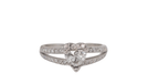 Ring 58 1,01ct Diamond Heart Solitaire Ring 58 Facettes 31077