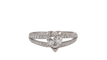 Bague 58 Bague solitaire cœur diamant 1,01ct 58 Facettes 31077