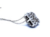 Collier Collier Chaîne + pendentif Or blanc Diamant 58 Facettes 879540CN