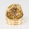 Bague 50 Bague rétro diamants rubis et fils d'or entrelacés 58 Facettes 20-155-49