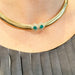 Mauboussin necklace necklace in yellow gold, diamonds and emeralds. 58 Facettes 30543