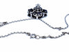 Collier Collier Chaîne + pendentif Or blanc Diamant 58 Facettes 879540CN