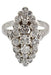 Bague Marquise ancienne diamants 58 Facettes 037371