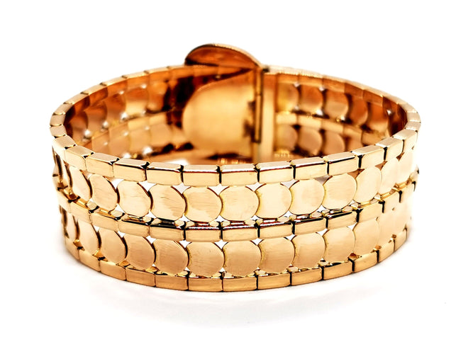 Bracelet Bracelet Manchette Or jaune 58 Facettes 1126572CN