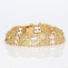 Bracelet Gold bracelet with filigree square links 58 Facettes 21-047