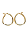 Boucles d'oreilles Cartier - Clips d'Oreilles Trois Ors 58 Facettes