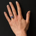 Ring 50 Tanzanite Heart and Diamond Ring 58 Facettes 12-063-5220536-52