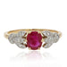 Ring 52 Fine ruby ​​and diamond ring 58 Facettes AG1401BA-52