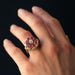 Bague 50 Bague ancienne fleur diamants et rubis 58 Facettes 20-168-48