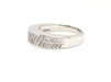 Bague 56 Bague Or blanc Diamant 58 Facettes 729105CN