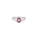 Ring 54 Pink Sapphire Ring Diamonds 58 Facettes