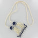 Pearl and Sapphire Long Necklace 58 Facettes 11-129-4050177
