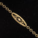 Antique filigree long necklace in pink gold 58 Facettes 20-219