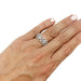 Ring 55 De Beers ring, “Enchanted Lotus”, white gold, diamonds. 58 Facettes 30583