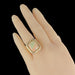 Bague 50 Bague opale et diamants vintage 58 Facettes 14-202-8319431-50