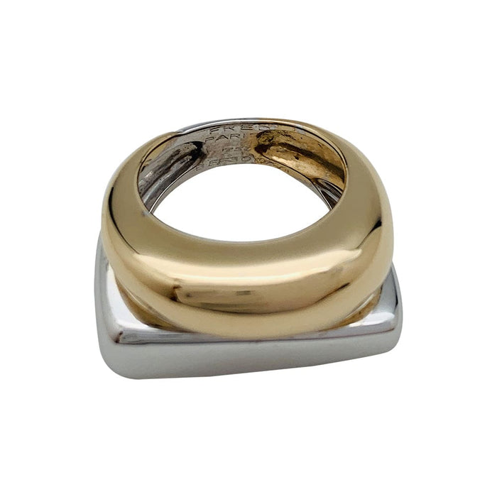 Fred "Success" ring in yellow and white gold.
