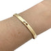Bracelet Dinh Van bracelet, “Serrure” model in yellow gold, diamonds 58 Facettes 30339