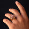 Bague 50 Bague rétro diamants rubis et fils d'or entrelacés 58 Facettes 20-155-49
