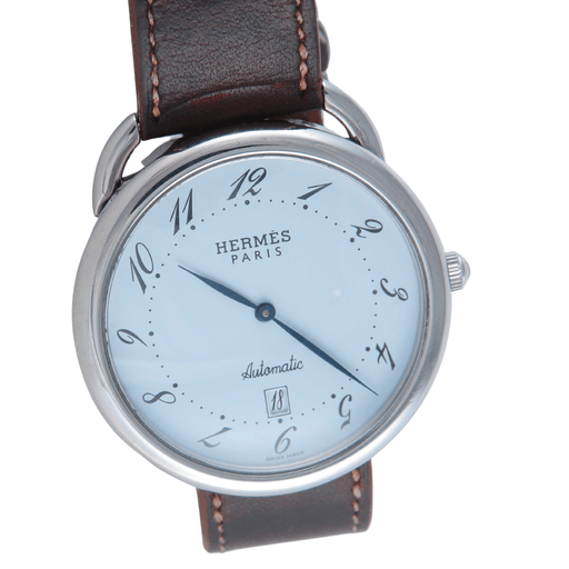 Hermès watch steel watch 58 Facettes
