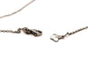 Necklace Necklace Chain + pendant White gold Diamond 58 Facettes 1126584CN