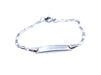 Bracelet Bracelet Gourmette Or blanc 58 Facettes 951133CN