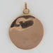Pendentif Médaille ancienne or rose portrait de femme 58 Facettes 18-002