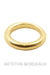 Ring 50 Cartier Yellow Gold Bangle Ring 58 Facettes 19001