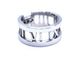 Bague 50 Tiffany & Co Bague Atlas Or blanc Diamant 58 Facettes 997153CN