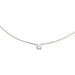 Necklace Cartier solitaire necklace, 0,85 carat diamond in white gold. 58 Facettes 30014