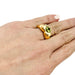 Ring 50 Van Cleef & Arpels ring, “Heart”, in yellow gold, peridot. 58 Facettes 30111