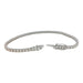 Bracelet Line bracelet in white gold, 5 carats of diamonds. 58 Facettes 29283