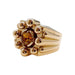 Ring 52 Signet ring in yellow gold and citrine. 58 Facettes 30026