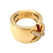 Ring 51 Chaumet ring, “Liens” large model, yellow gold, diamonds. 58 Facettes 29934