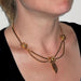 Necklace Gold tank necklace 58 Facettes 15-211