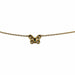 Necklace Van Cleef & Arpels necklace, butterfly, emerald yellow gold and diamonds. 58 Facettes 29707