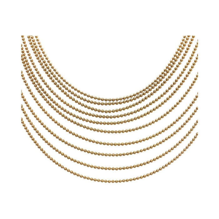 Cartier necklace, “Draperie”, in yellow gold. 58 Facettes 28500