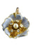 Pendant Enamel and diamond flower pendant 58 Facettes 16551