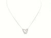 Collier Collier Chaîne + pendentif Or blanc Diamant 58 Facettes 06168CD